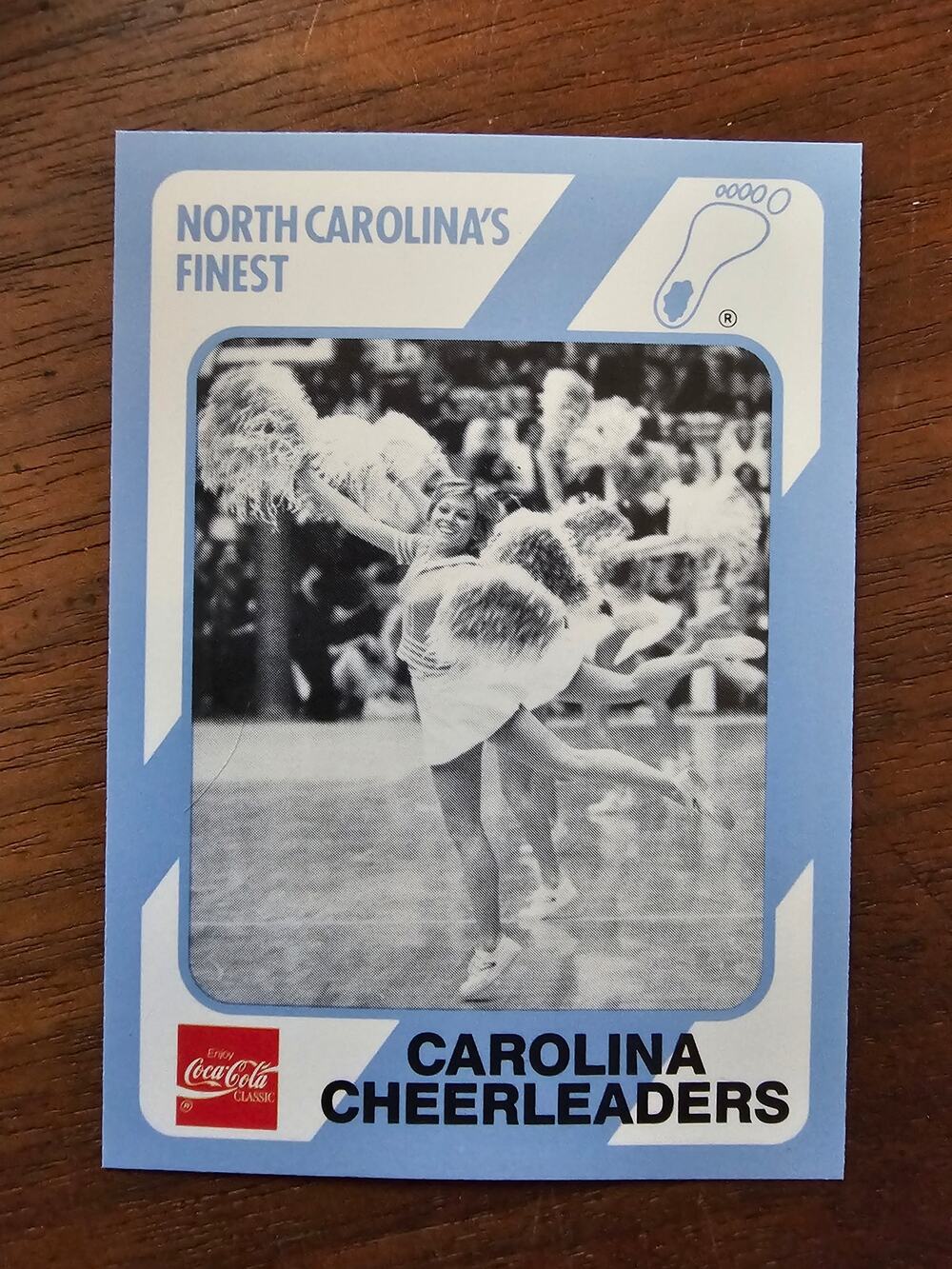 Cheerleaders 1989 Collegiate Collection #96 - North Carolina's Finest-Fresh Pull